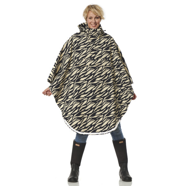 Regencape Zebra beige Happy Rainy Days Front 2
