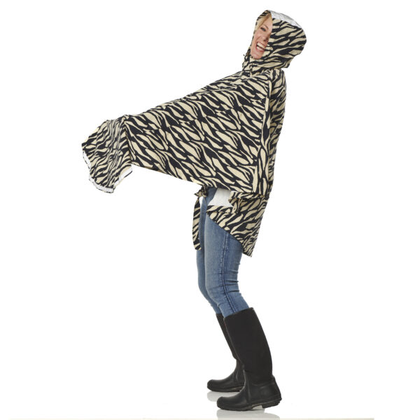 Regencape Zebra beige Happy Rainy Days Bike