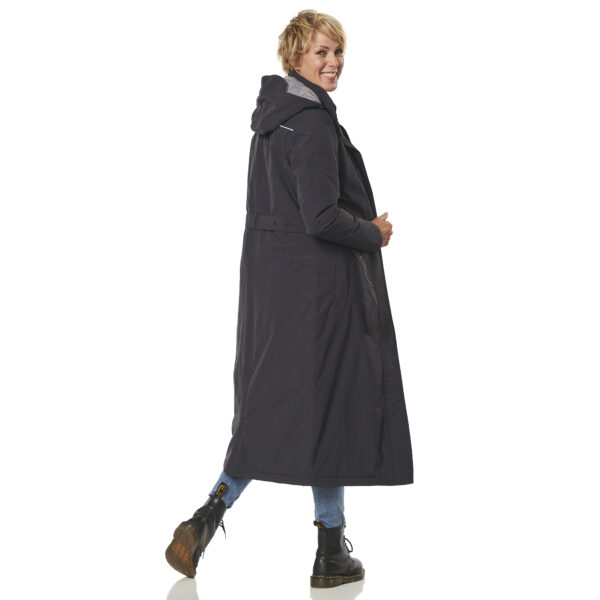 Winterjas Toronto bluegraphite zij