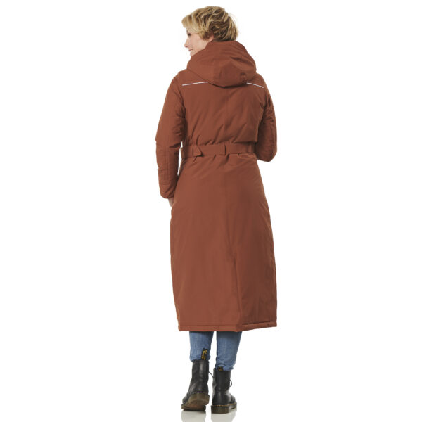 Winterjas Toronto brown achter